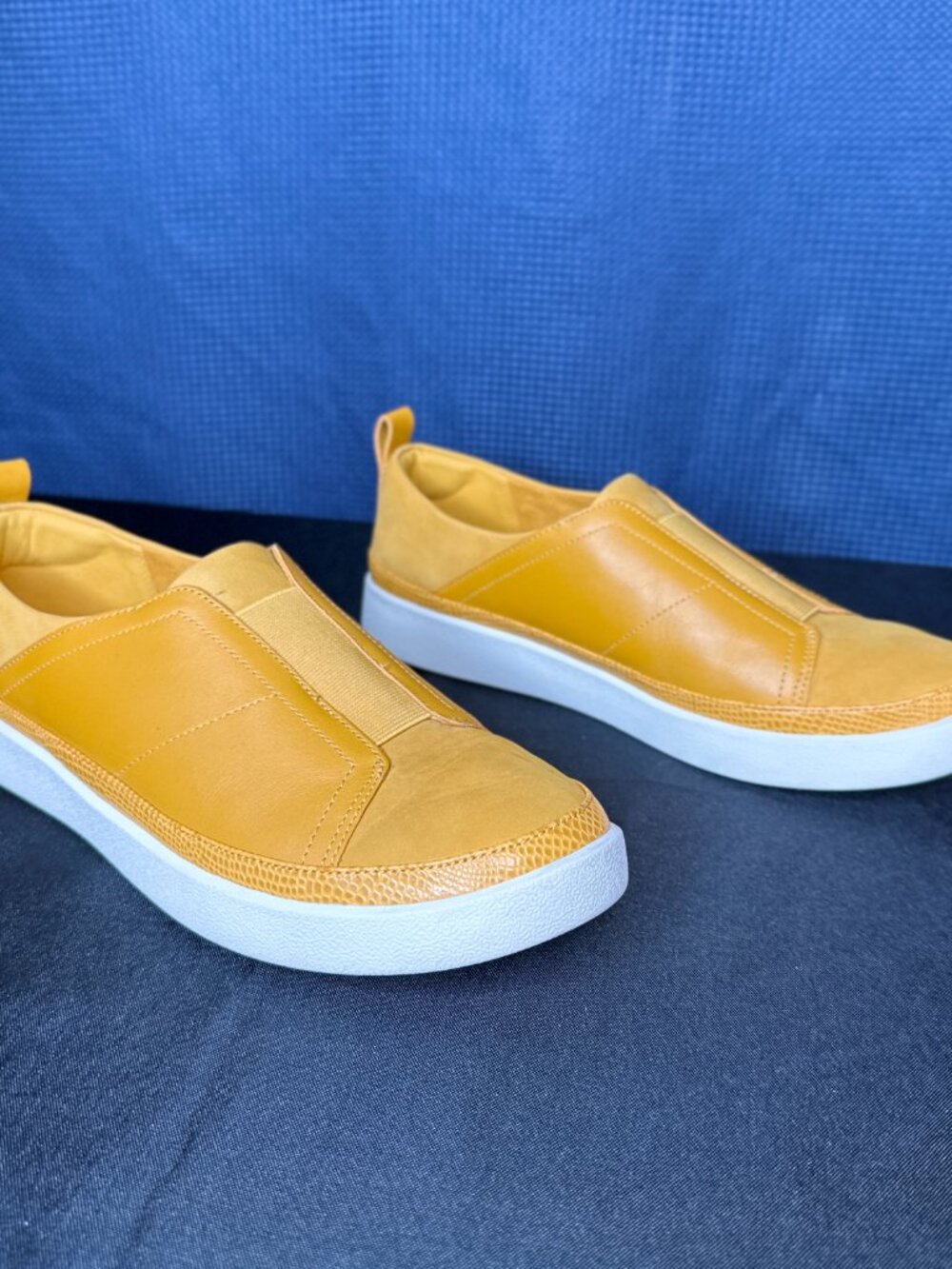 Vionic Slip-On Sneakers in Mustard Yellow - Picture 2 of 7